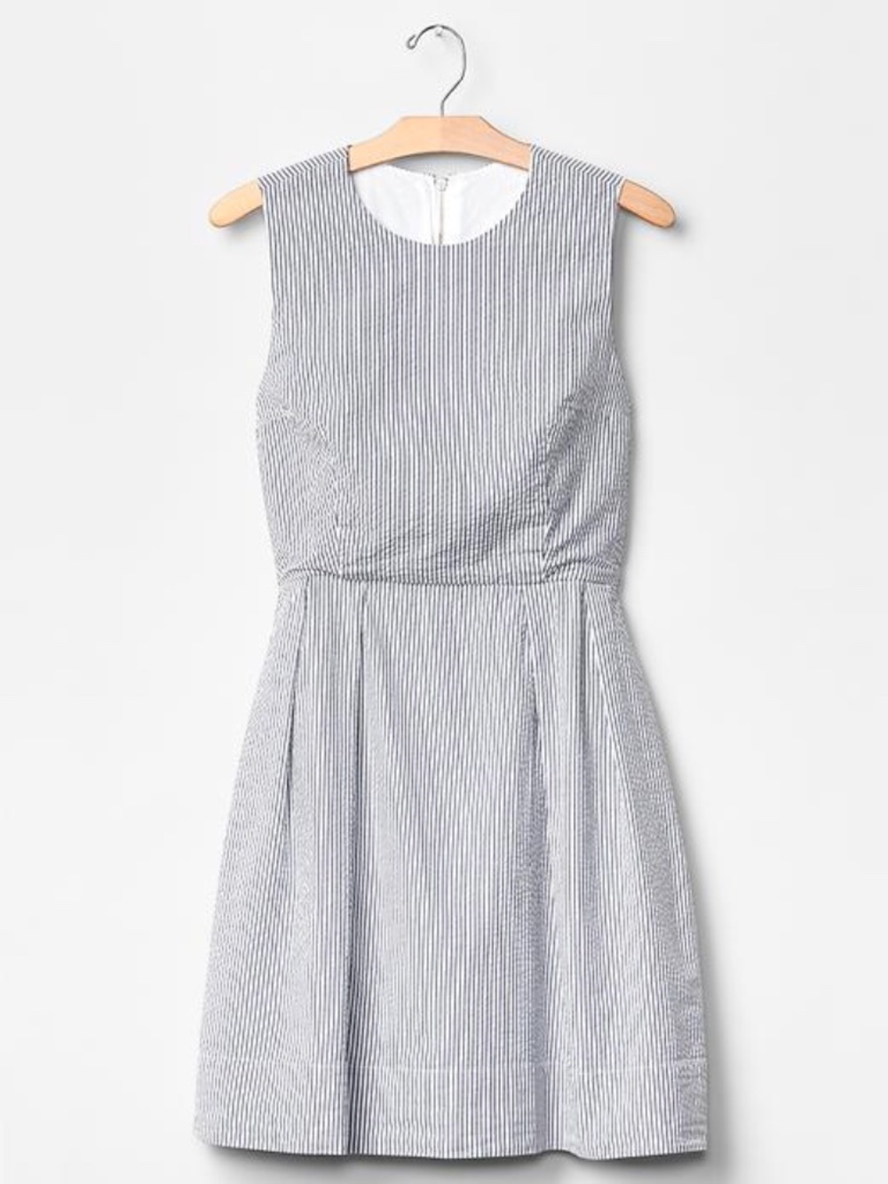 GAP Fit & Flare Seersucker Dress